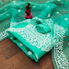 Ds Designer Suit Organza Silk Non Catalog Dress Material Wholesale Price In Surat
